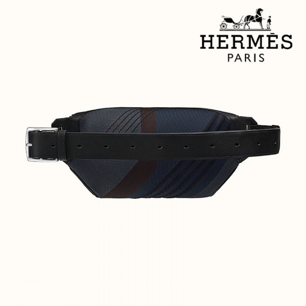 Cityslide leather belt bag Hermès Black in Leather - 24682114