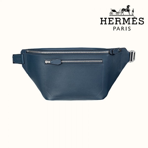 Hermès 2021 Cityslide Belt Bag - Blue Waist Bags, Bags - HER528450
